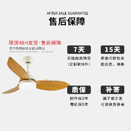 現(xiàn)代北歐小風扇燈全光譜餐廳吊扇燈臥室燈變頻智能吸頂電扇燈批發(fā)